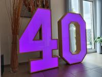 XXL Leuchtzahlen LED 40 Geburtstag 20 30 50 18 mieten Deko Party Nordrhein-Westfalen - Hövelhof Vorschau