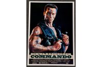 Plakat COMMANDO / DAS PHANTOM-KOMMANDO Film Poster schwarzenegger Hessen - Felsberg Vorschau