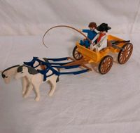 Playmobil Kutsche mit 2 Pferden 2 Figuren Nordrhein-Westfalen - Bergisch Gladbach Vorschau
