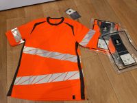 Warnschutz tshirt mascot modern fit XL neu orange schwarz Bayern - Schwarzach am Main Vorschau