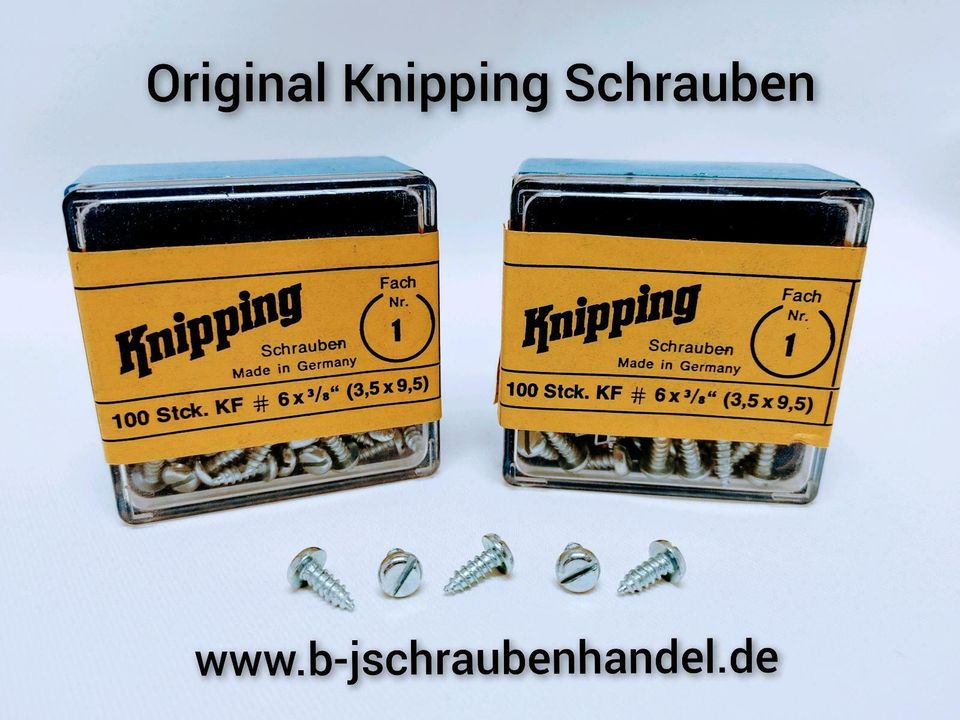 Original Knipping Blechschrauben viele Abmessungen Sonderpreise!! in Bielefeld