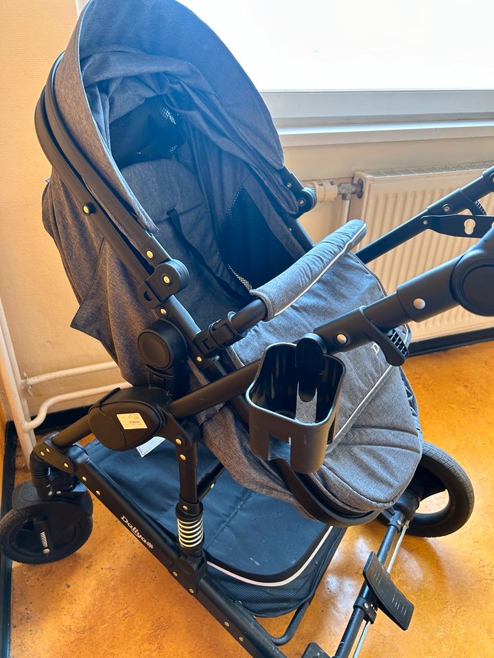 Daliya® 7in1 Kinderwagen Bambimo Kombikinderwagen+ AutoBabyschale in Berlin