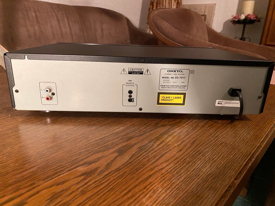 Onkyo Anlage Resiver, Dp. Kassetten Deck, CD Player in Gernsheim 