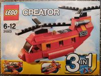 Lego 31003 Feuerwehr Hubschrauber, Boot, Flugzeug (3 in 1) Thüringen - Erfurt Vorschau