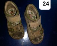 Gr. 24 Sandalen Jungen beige grün Elefanten Niedersachsen - Bassum Vorschau