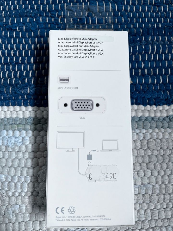 Mini DisplayPort to VGA Adapter Apple *NEU* in Erkelenz
