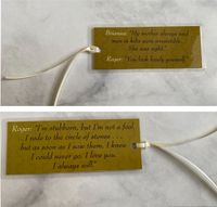 Lesezeichen Outlander Brianna & Roger 2x Quote NEU Dithmarschen - Marne Vorschau