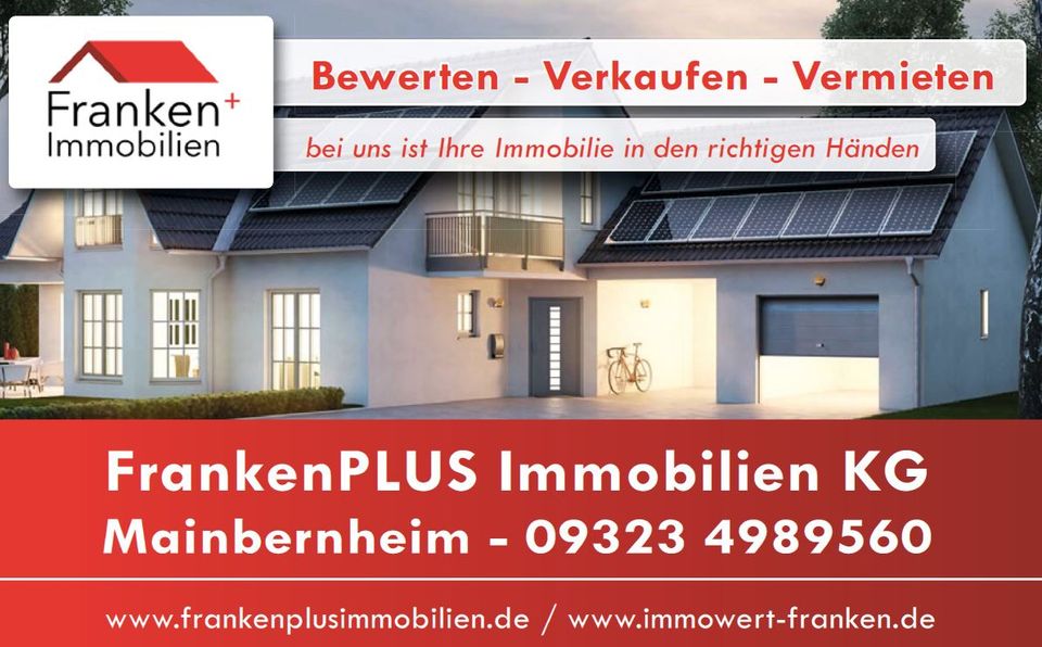 Neubau! Bungalow mit 670m² GS - wohnen ohne Treppensteigen in Uffenheim
