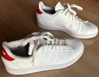 ADIDAS LEDER HERREN MÄNNER SCHUHE SNEAKERS WEIß GEBRAUCHT 44 10 Bayern - Krumbach Schwaben Vorschau