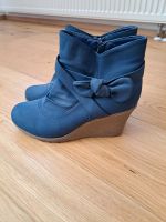 Schuhe Stiefeletten blau Damen 41 Bayern - Oberbergkirchen Vorschau