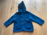 Strickjacke Baby Junge 74 80 blau Bio Baumwolle Bayern - Taufkirchen Vils Vorschau