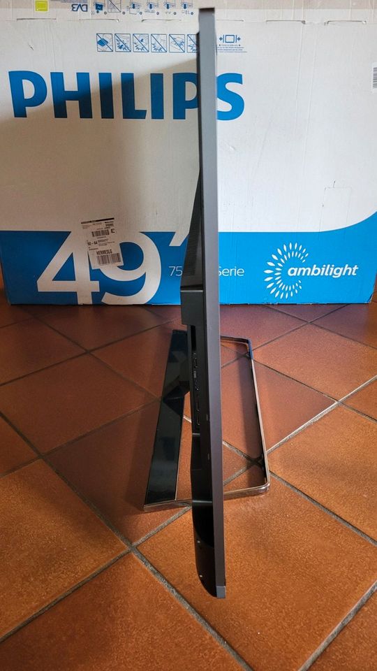 49 Zoll Smart TV Philips Ambilight 4k LED 49PUS7502/12 OVP 49" in Alteglofsheim