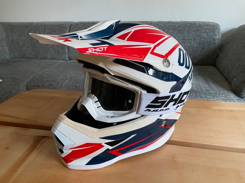 Motorradhelm - Shot Furious Alert - XS (53 - 54 cm) - NEU in Aachen