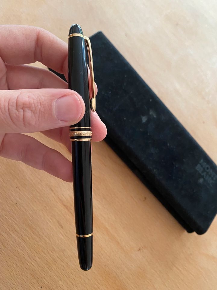 Eleganter Montblanc Füller Goldfeder 14K 585 4810 in Bremen