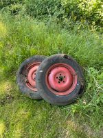 2 Felgen für einen Gummiwagen, Oldtimer, Traktor Niedersachsen - Großefehn Vorschau