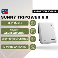 SMA 6 kWh Hybrid-Wechselrichter - Sunny Tripower Smart Energy 6.0 Nordrhein-Westfalen - Paderborn Vorschau