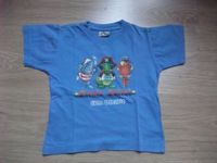 Junge T-Shirt Gr. 98/104 blau Hai Krokodil Pirat - Look - 5,50 € Münster (Westfalen) - Centrum Vorschau