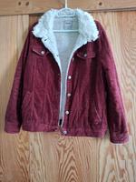 Rote Cordjacke mit Kragen (gefüttert) Schleswig-Holstein - Kiel Vorschau