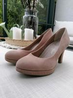 Puderfarbene Marco Tozzi Pumps / hohe Schuhe Bayern - Gersthofen Vorschau