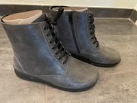 Damen Stiefelette Berkemann Wechselfußbett Echtleder silber Bayern - Burgebrach Vorschau