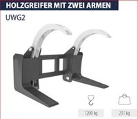 ► GREIFTECHNIK EUROTRAC - HOLZGREIFER / POLTERZANGE MIT ZWEI ARMEN (W12) ◄ Holzgreiftechnik Forsttechnik Forstgerät Forstwirtschaft Landschaftsbau Gartenbau Radlader Hoflader Stalllader Anbaugerät Niedersachsen - Heemsen Vorschau