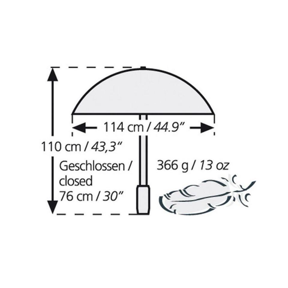 Euroschirm Göbel leichter stabiler Marken Regenschirm handsfree in Weingarten