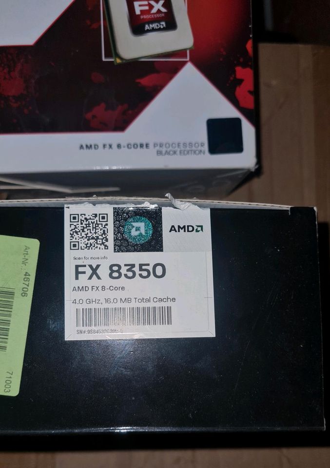 AMD FX 8350 AM3+ CPU in Mannheim