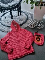 Save the duck Jacke Gr. 2 38 pink floralem Muster Leichtjacke Baden-Württemberg - Obersontheim Vorschau