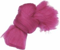 Märchenwolle "Hermann"  - 50 g, pink, Merino-Kammzug Niedersachsen - Bockhorn Vorschau