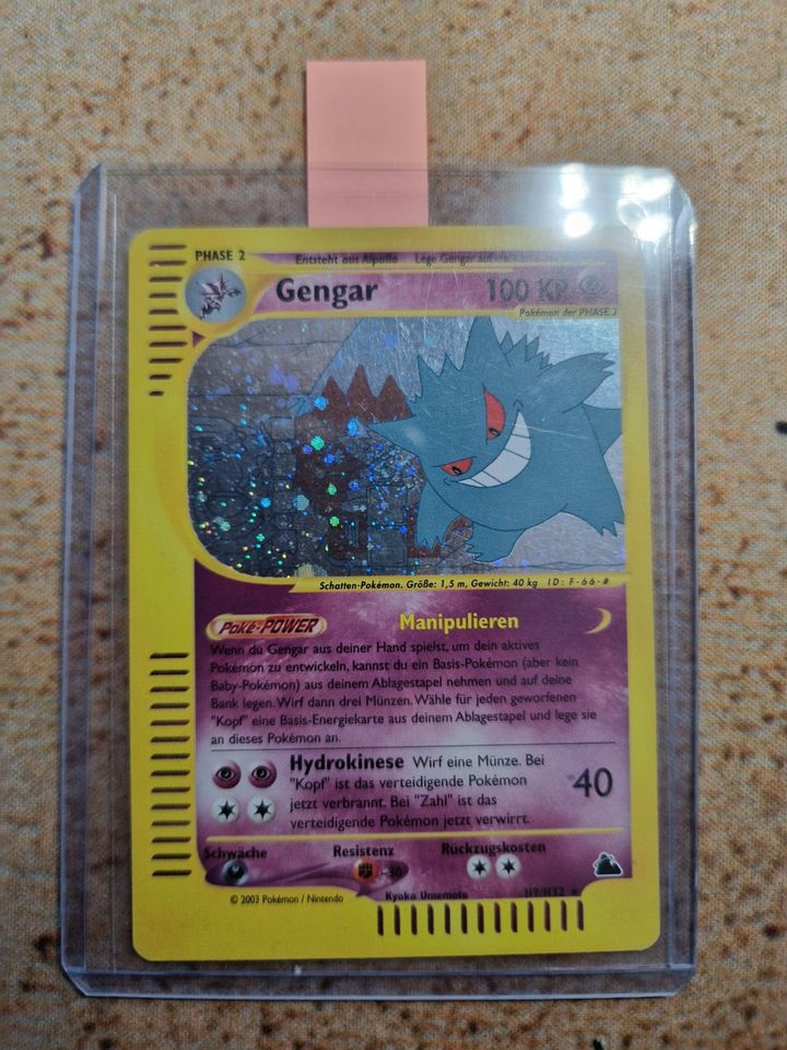 Pokemon Karte Gengar Skyridge Holo in Hannover