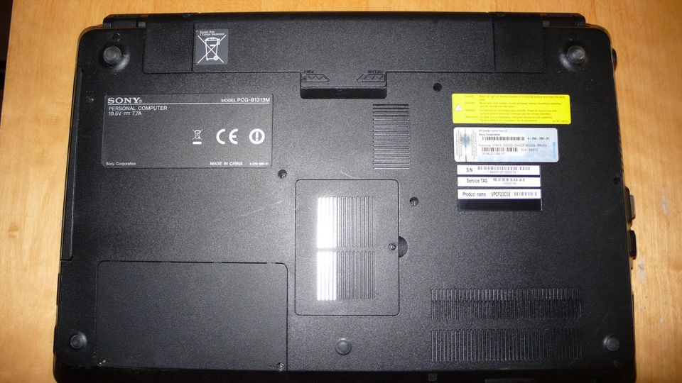 Laptop Sony Vaio - defekt in Kirchseeon