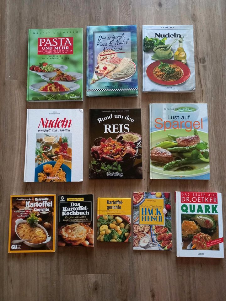 Bücher Kochen Nudeln Reis Kartoffel Spargel Hack Quark Dr. Oetker in Ahlerstedt