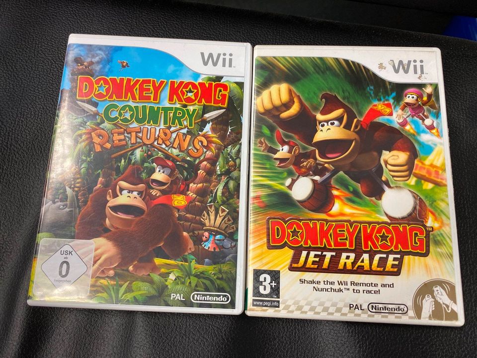Wii Donkey Kong Country Returns und Donkey Kong Jet Race in Lüdenscheid