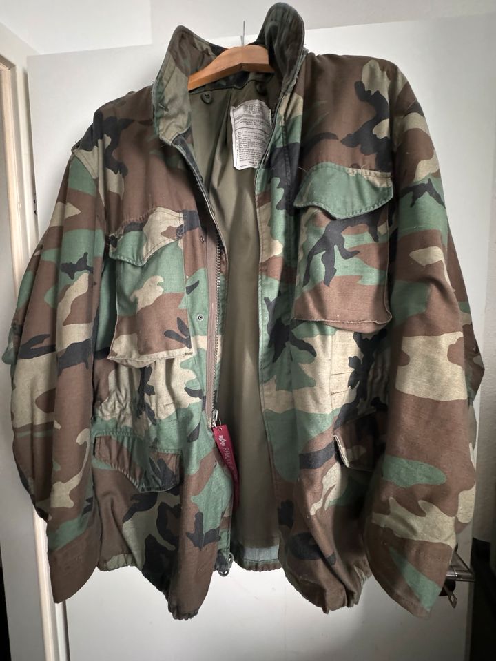 Original Alpha Industries M65, Made in USA in Offenbach