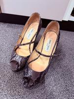 Jimmy Choo Python Peeptoes Hessen - Idstein Vorschau