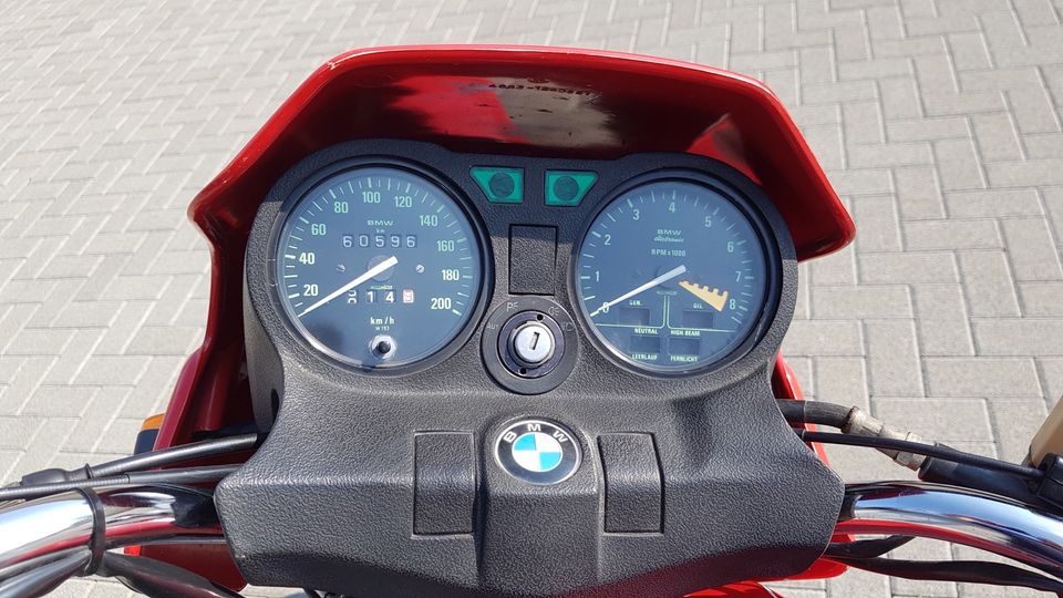 BMW R65 - Original, mit Patina, Krauser Koffer - läuft super in Berlin