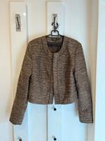Eleganter, kurzer Blazer mit gold schimmernden Fäden Bayern - Neu Ulm Vorschau