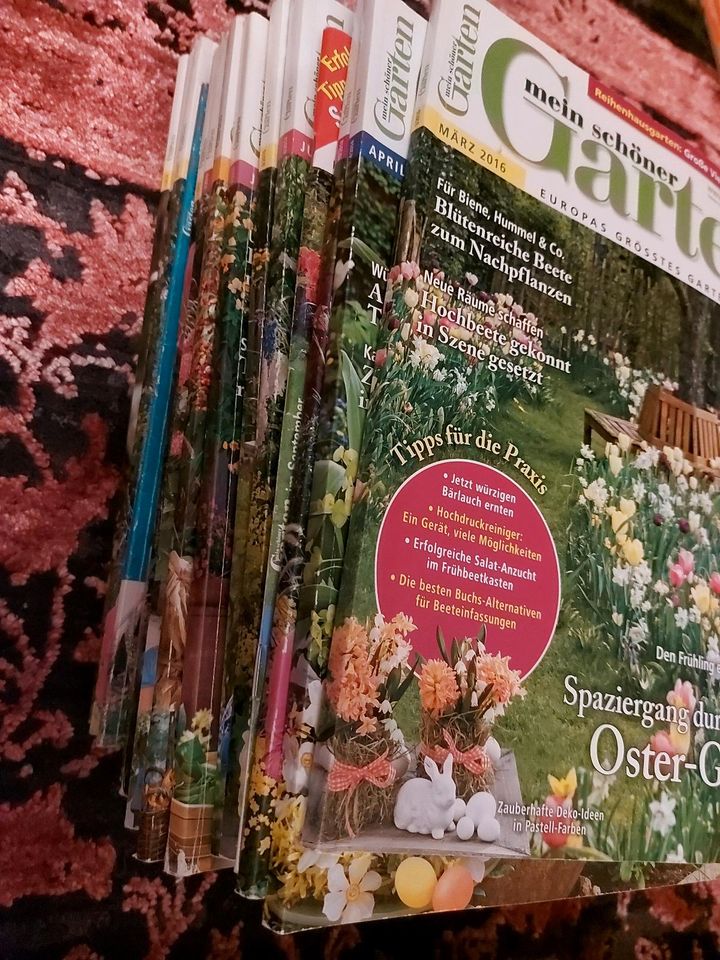 18 x mein schöner Garten Magazine in Saarbrücken