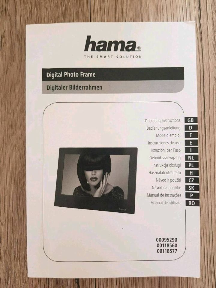 " Hama"- Digitaler Bilderrahmen / 8 Zoll in Rheda-Wiedenbrück