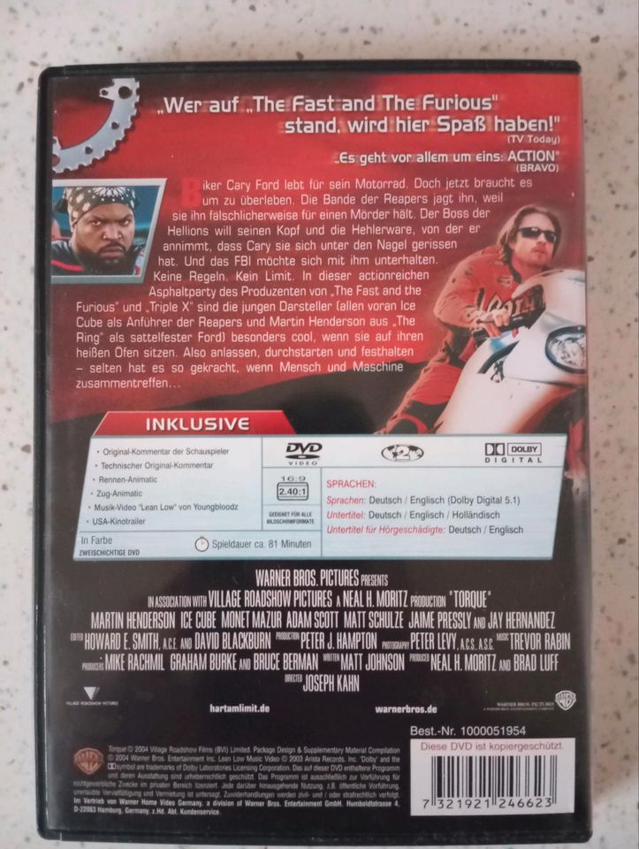 DVD/ Hart am Limit/The Fast and The Furios und Xxx in Nürnberg (Mittelfr)