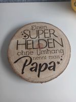 Geschenk Idee, Vater Tag, baumscheibe Rheinland-Pfalz - Niederwallmenach Vorschau