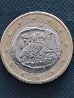 Münze 1 Euro Griechenland 2002 mit ,,S,,im Stern Rheinland-Pfalz - Sohren Hunsrück Vorschau