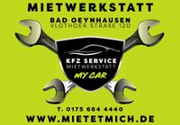 Mietwerkstatt  Hebebühne Mieten Auto Kfz Werkstatt für Privat und Nordrhein-Westfalen - Bad Oeynhausen Vorschau