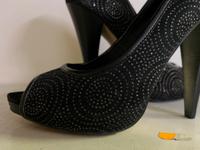 Buffalo LONDON Peeptoe Plateau Pumps Highheels Gr 41 Nordrhein-Westfalen - Bünde Vorschau