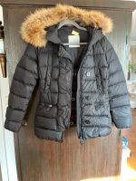 Original Moncler Daunenjacke Gr 0 36/38 schwarz Fell Gürtel Schleswig-Holstein - Busdorf Vorschau