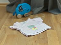 Wickelshirt kurzarm hellrosa Katzenmotiv babyclub 56cm Nordrhein-Westfalen - Schmallenberg Vorschau