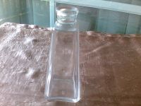 sehr schöne Flasche bzw. Vase aus Glas – sie ist transparent und Bayern - Adlkofen Vorschau