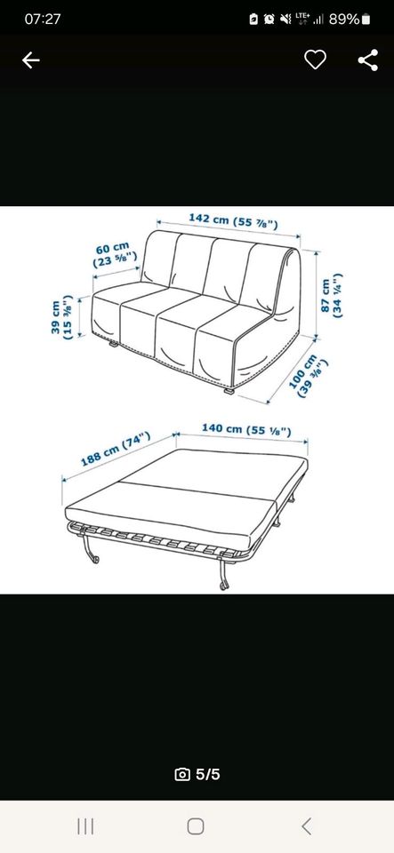 Ikea Schlafcouch in Dresden