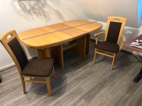 Hochwertiger Massivholztisch mit Stühlen Bielefeld - Brackwede Vorschau