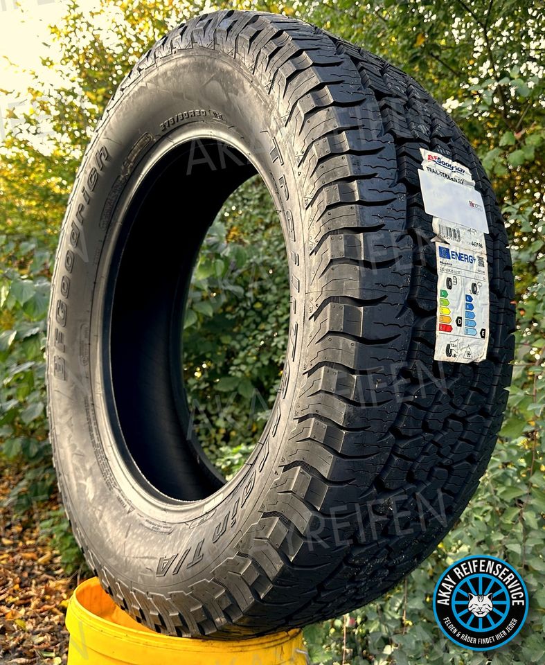 4x 225/55 R18 102H ➡️ BF GOODRICH TRAIL TERRAIN OFFROAD REIFEN ➡️ M+S AT ALLWETTERREIFEN ALLWETTER GANZJAHRESREIFEN GANZJAHRES CHEVROLET OPEL CITROEN DACIA HYUNDAI KIA JEEP NISSAN MITSUBISHI SUBARU in Melle